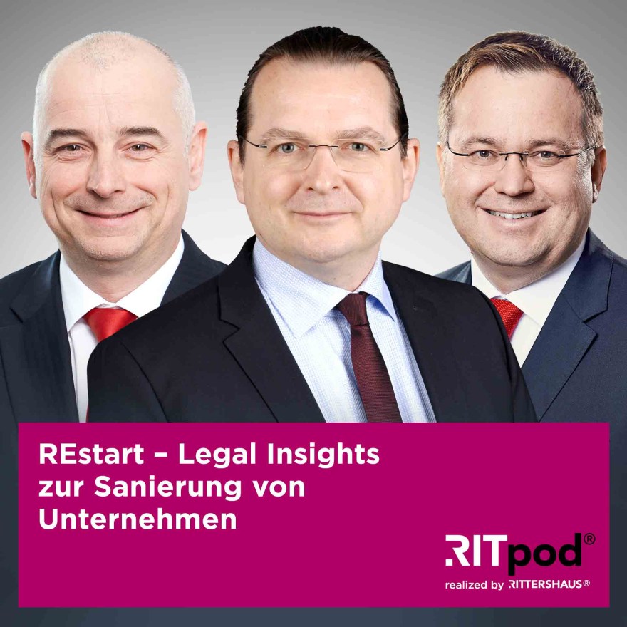 Picture of: REstart – Legal Insights zur Sanierung von Unternehmen – Podcast